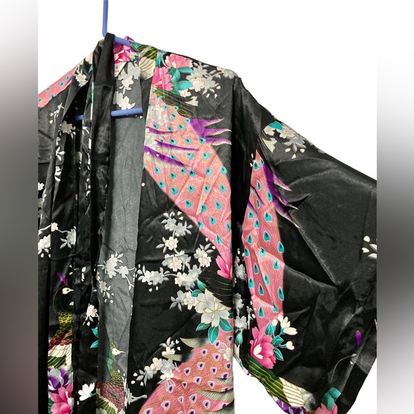 Jin Hon Kimono Coverup Robe Sz L - Picture 10 of 10